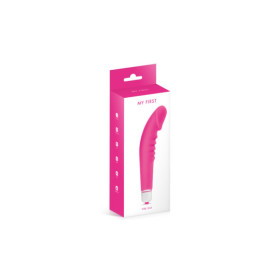 Vibromasseur stimulateur réaliste point G rose silicone 7 vitesses 